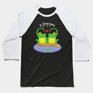 Frog Lesbian Baseball T-Shirt